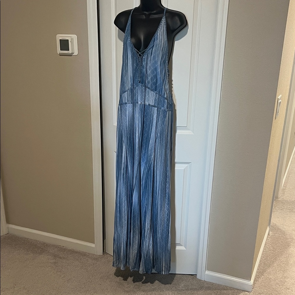 Indah Blue Maxi Dress